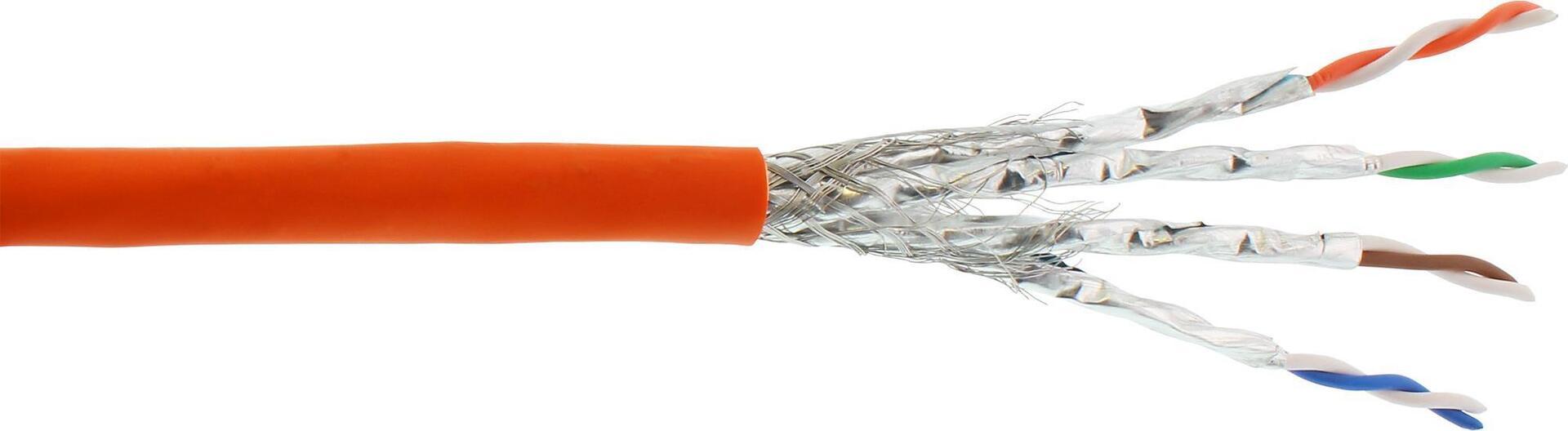 Posa cavo Cat.7a - S-FTP PiMF 4x2x0,58 AWG23 - 1200MHz - B2ca - 300m