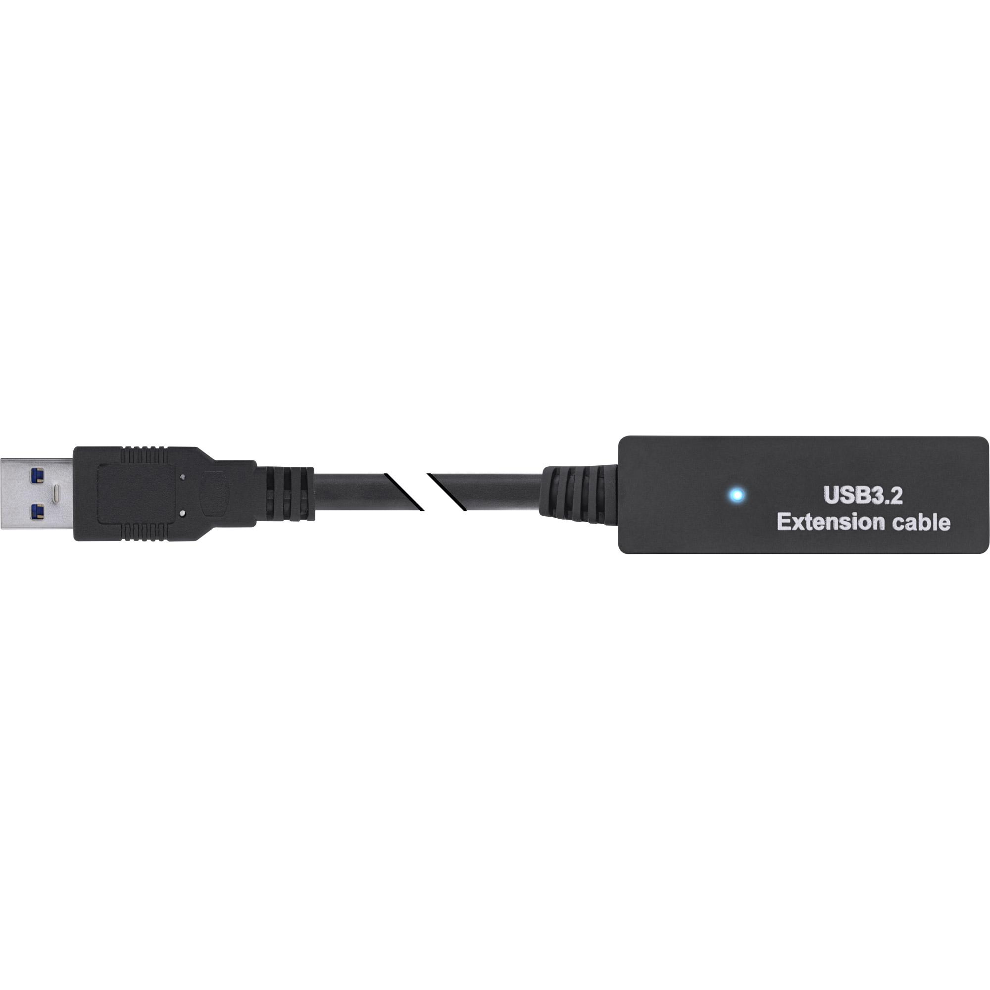 Estensione attiva USB 3.2 Gen.1 - Da spina USB-A a presa USB-C - 5 m