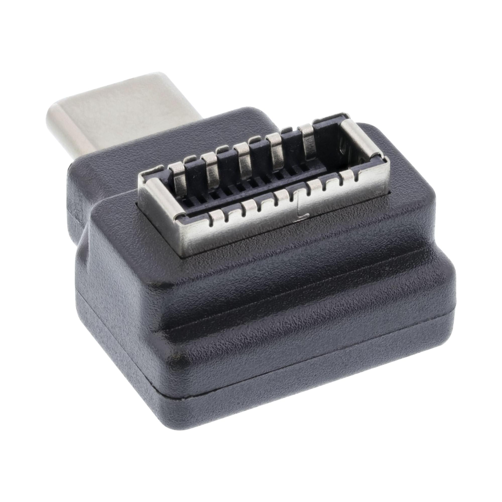 Adattatore USB 3.2: connettore USB-C alla presa USB-E interna del pannello frontale