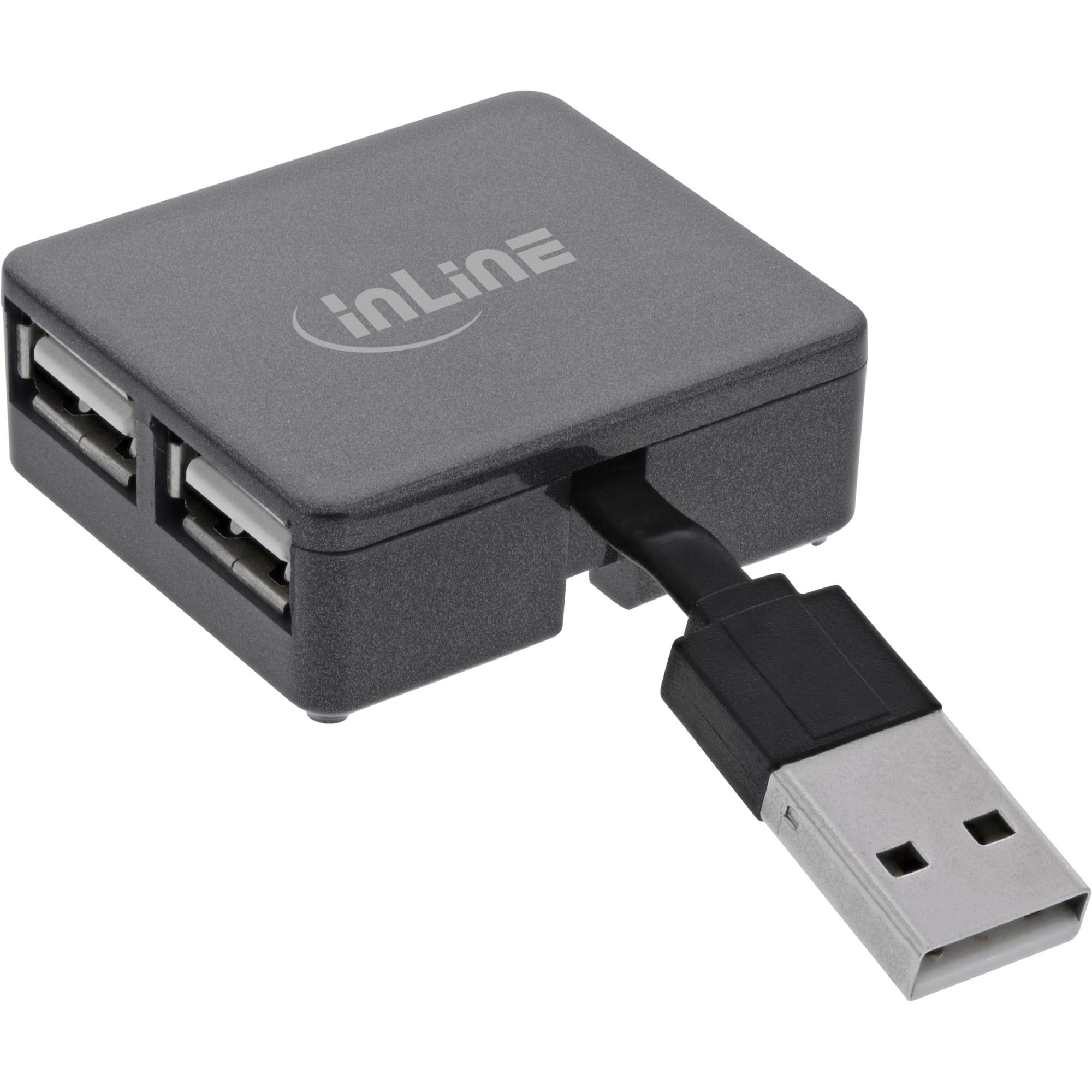Hub USB 2.0 a 4 porte -...