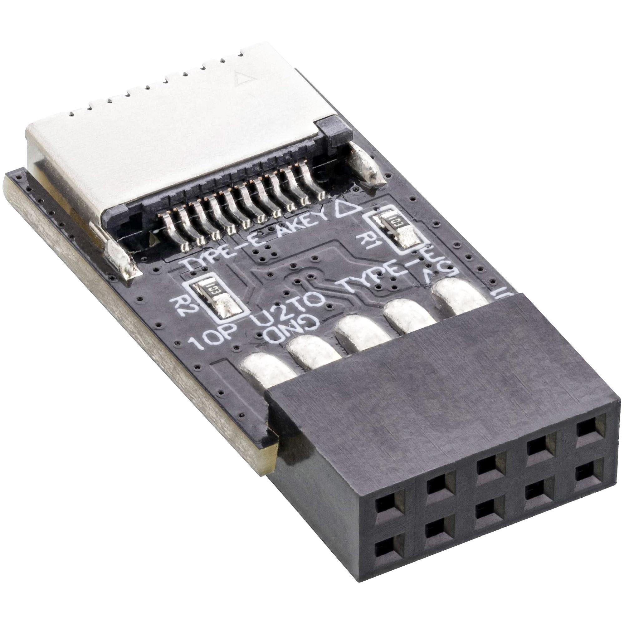 Adattatore da USB 2.0 a USB 3.2 Type-E Key-A interno