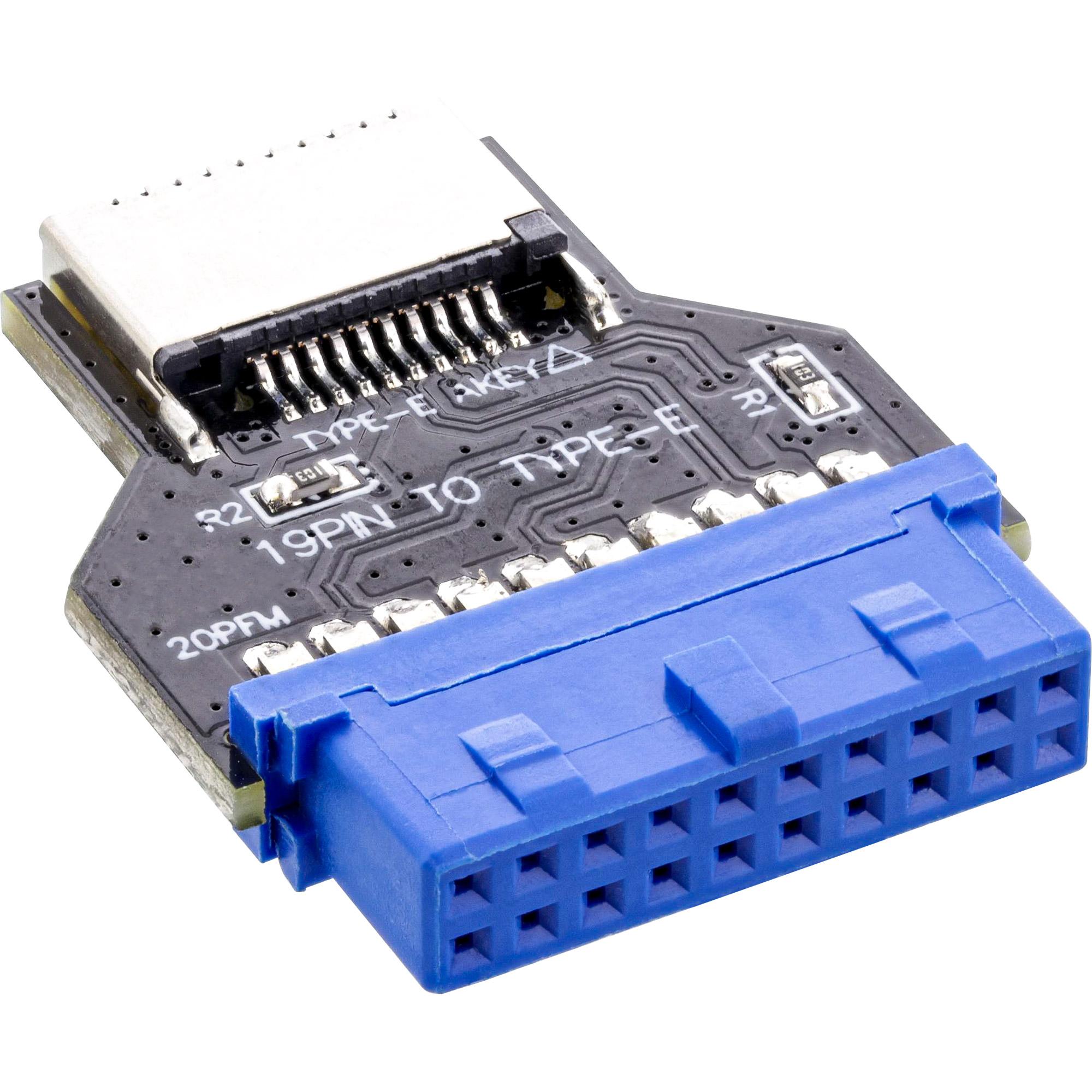 Scheda madre USB 3.0 ad adattatore USB 3.2 Type-E Key-A interno
