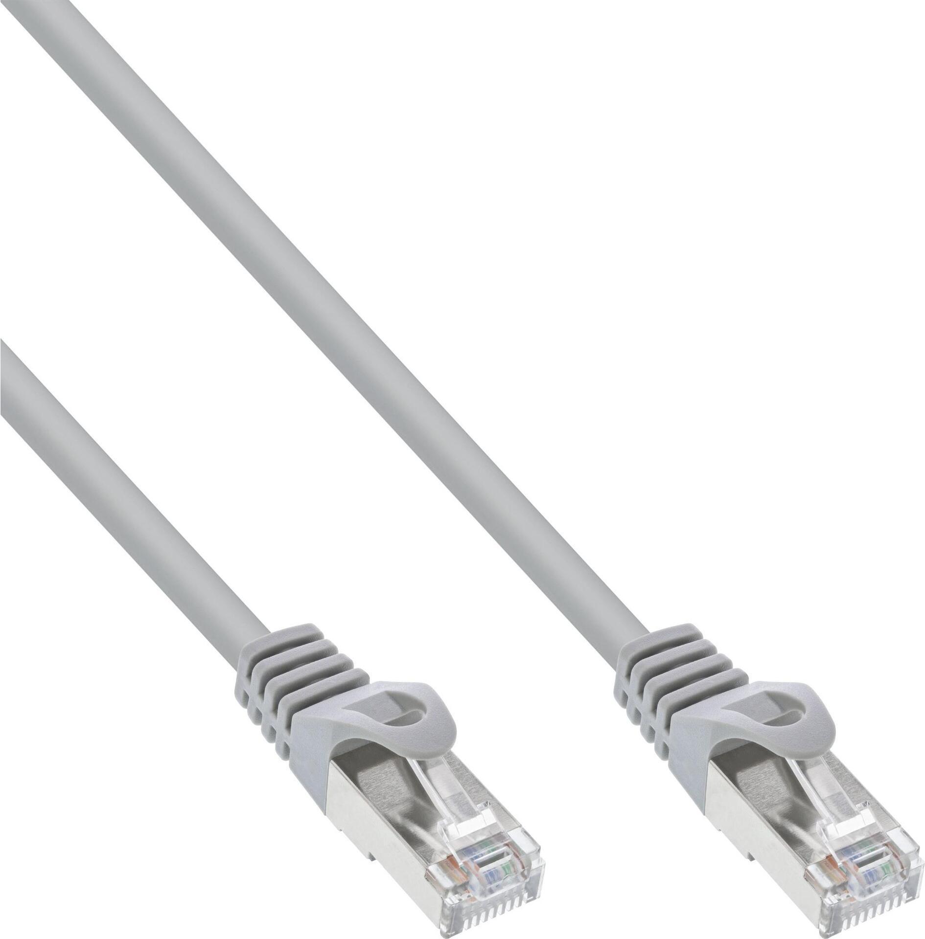 Inline 20s bulk -pack patch cavo sf/utp cat.5e grigio 7,5m - cavo - rete - video/analogico - cat 5e - SFTP - UTP - 7,5 m (B -72