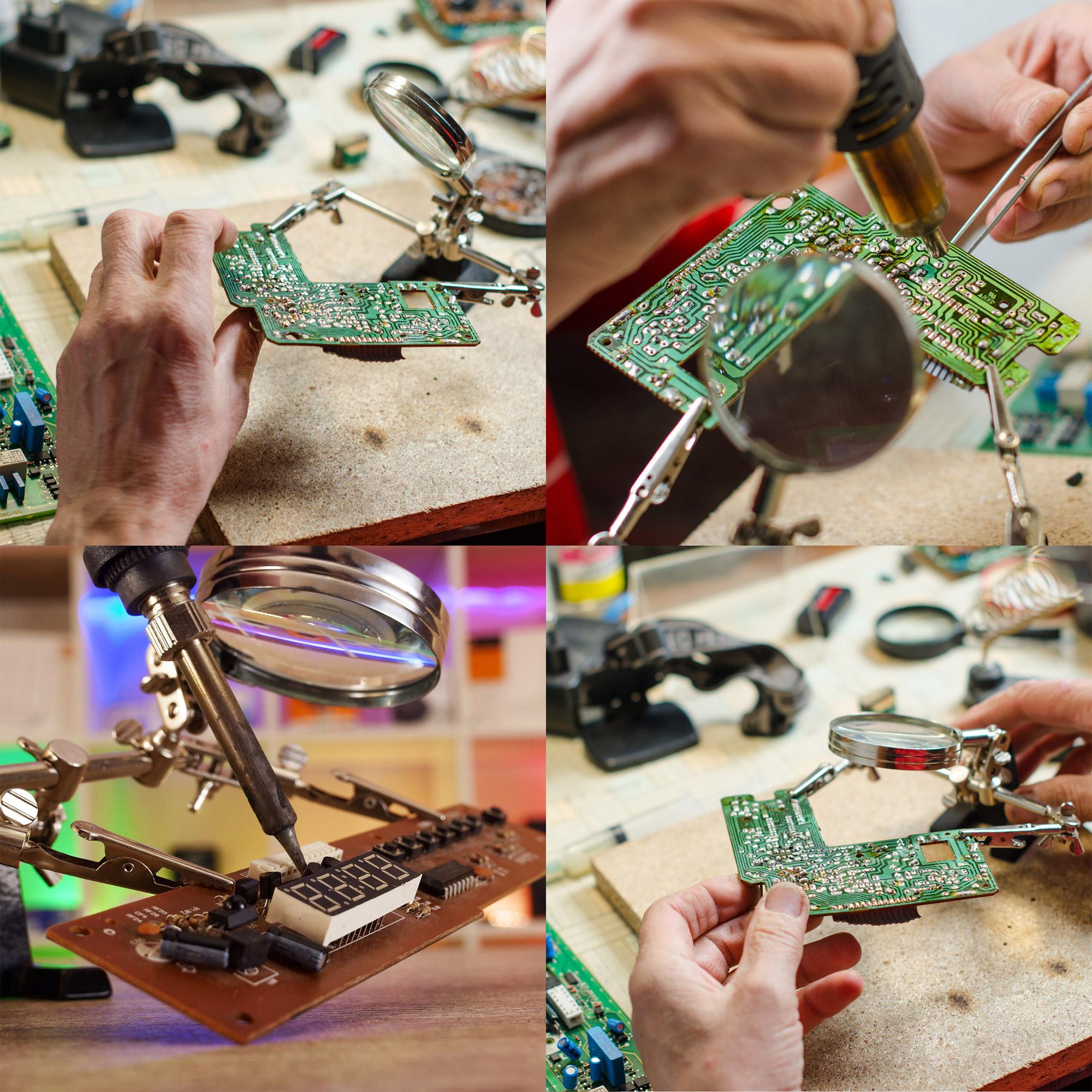 InLine Terza mano con lente...