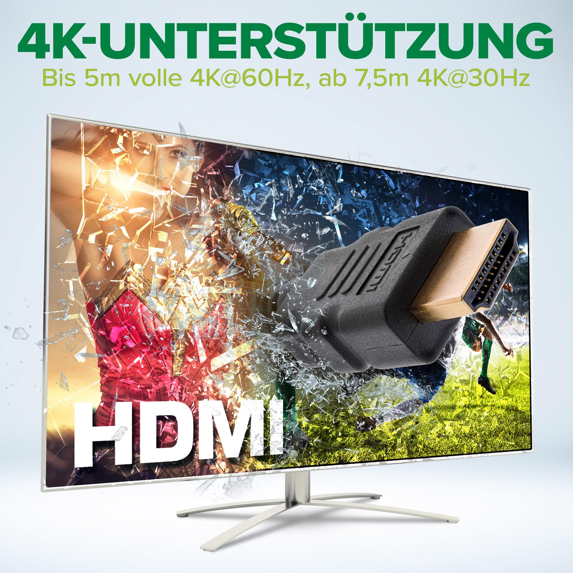 InLine Cavo HDMI HDMI High Speed con Ethernet maschio/maschio nero 3m