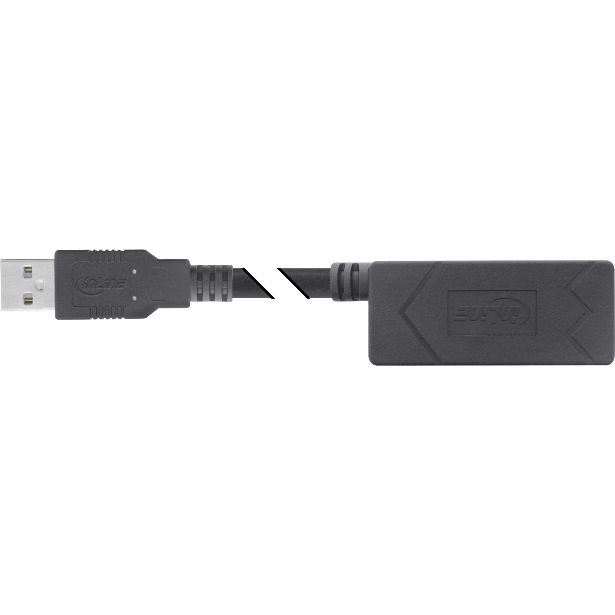 Prolunga attiva USB 2.0 - USB-A maschio-femmina - 7,5 m
