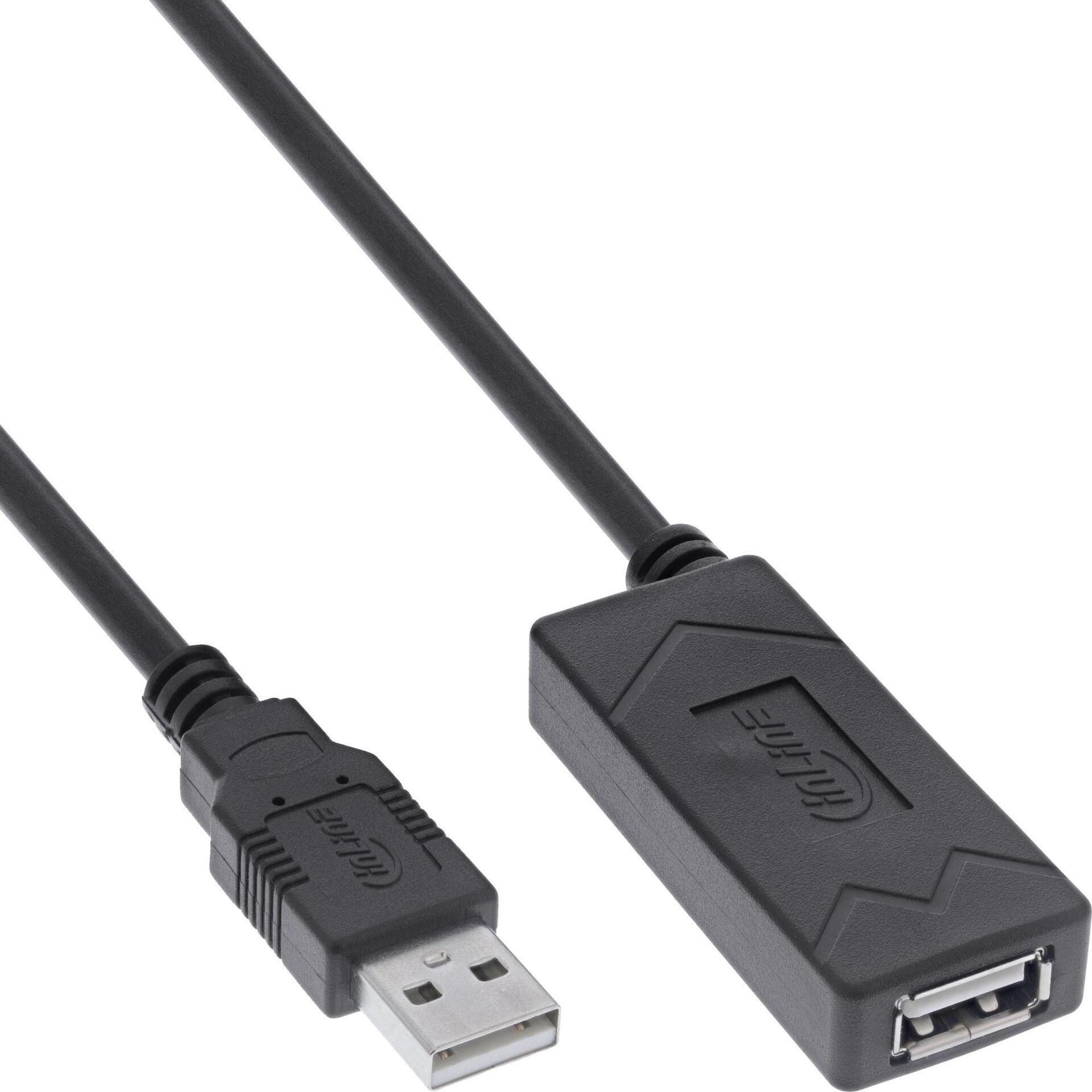 Prolunga attiva USB 2.0 - USB-A maschio-femmina - 7,5 m