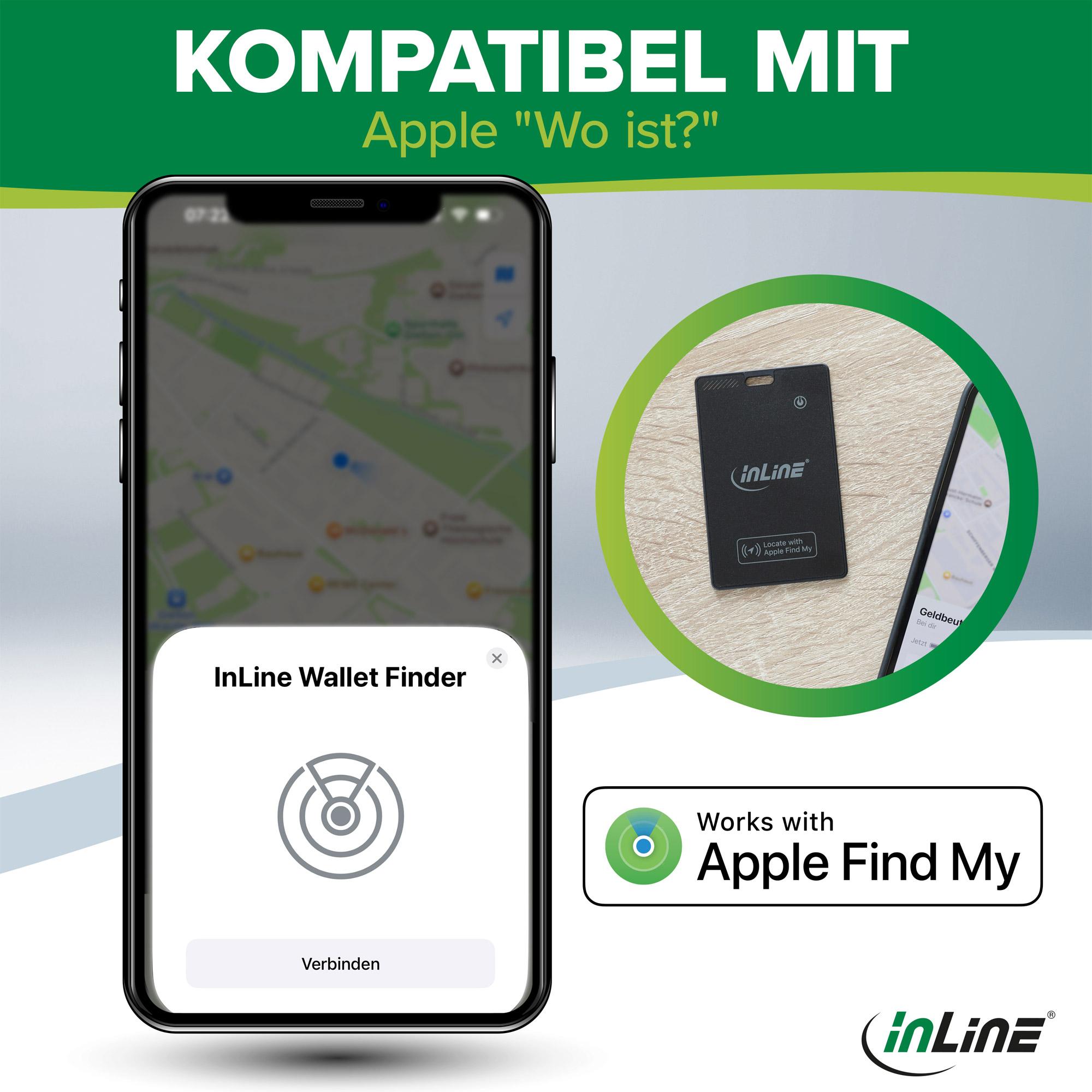 InLine 40080K localizzatore e cercatore GPS Universale Nero