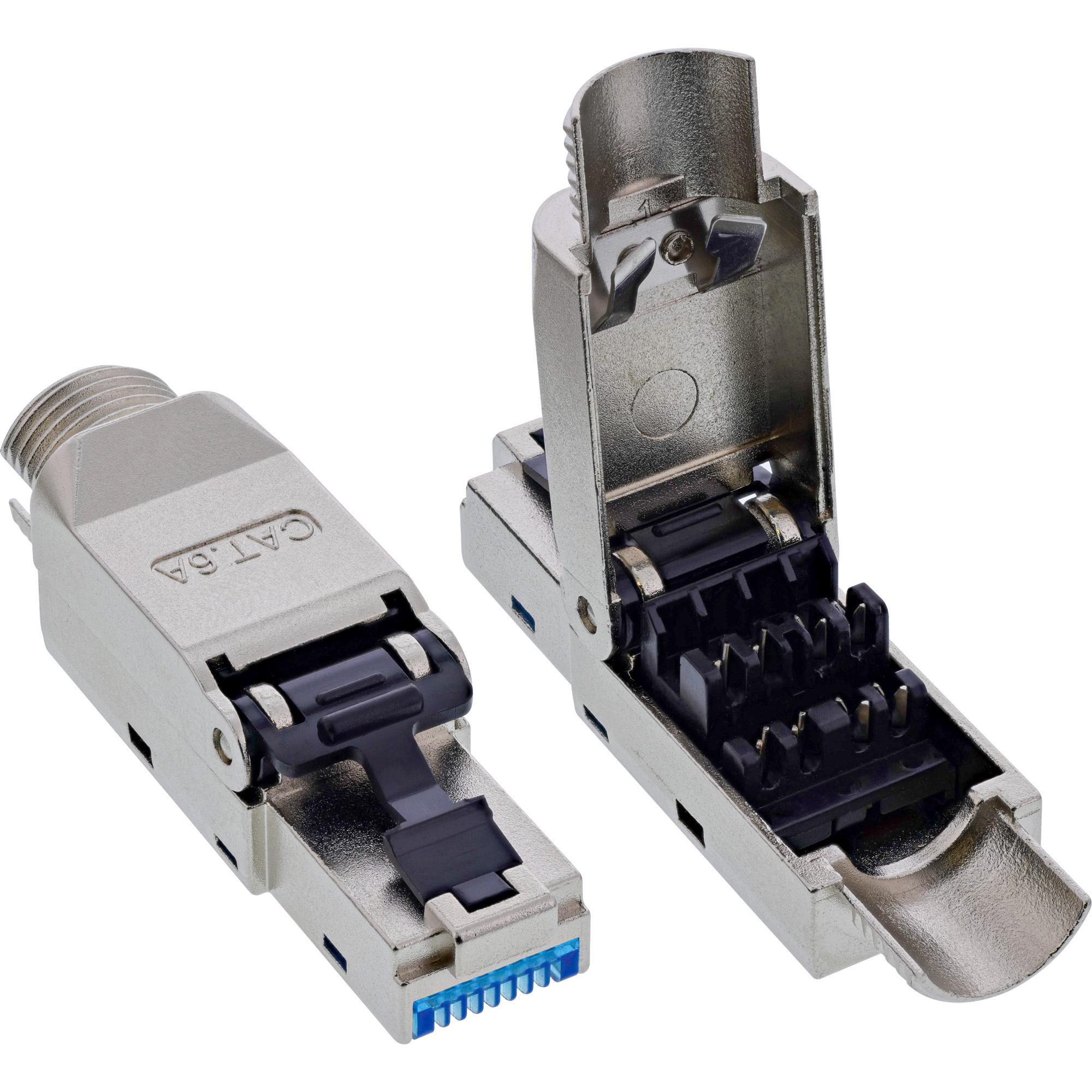 InLine 76204D cavo di collegamento RJ-45 / LSA