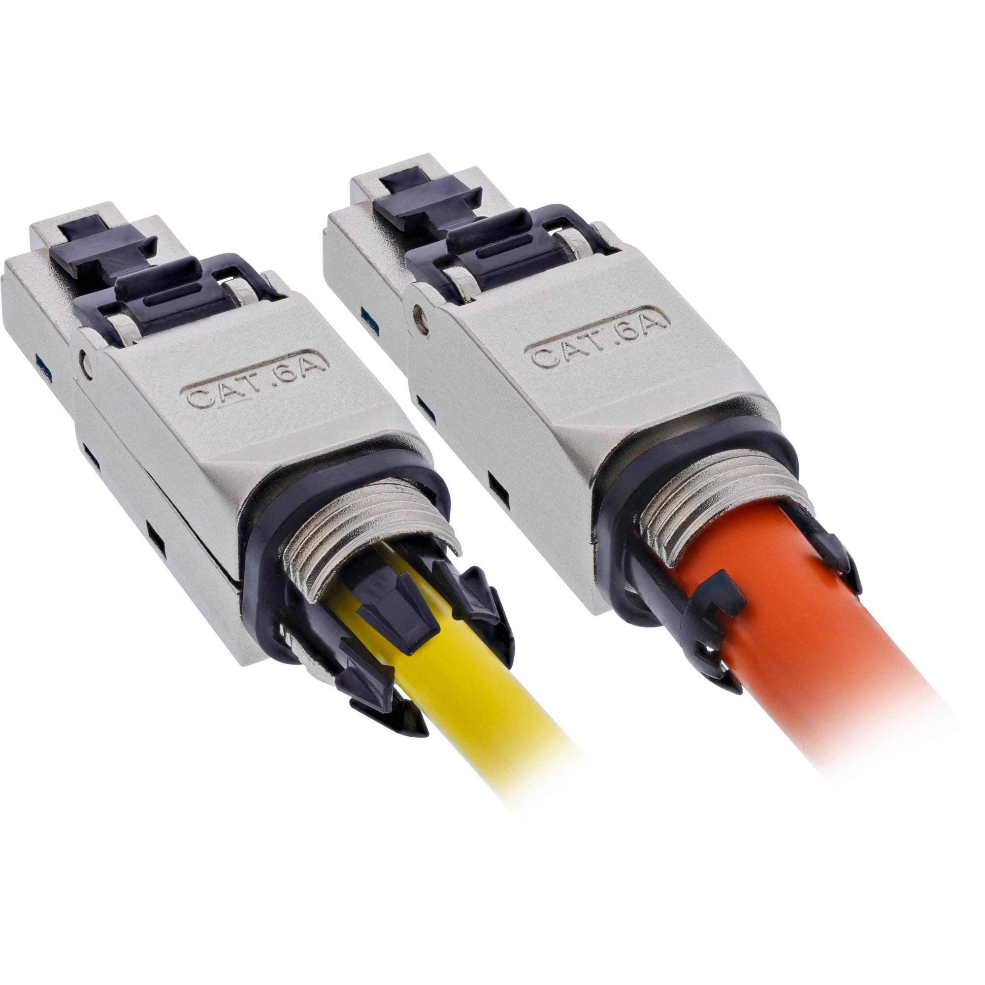 InLine 76204D cavo di collegamento RJ-45 / LSA