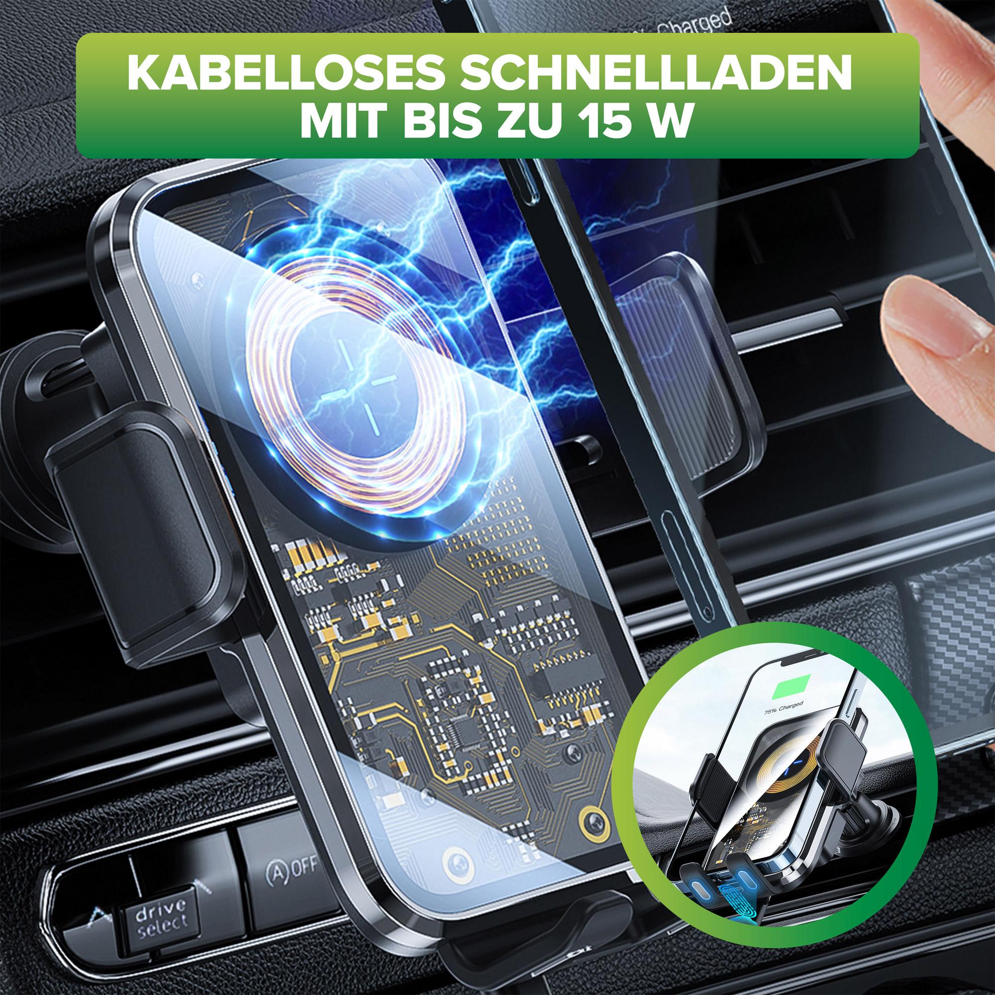 InLine 23156Q supporto per personal communication Supporto passivo Telefono cellulare/smartphone Nero, Multicolore