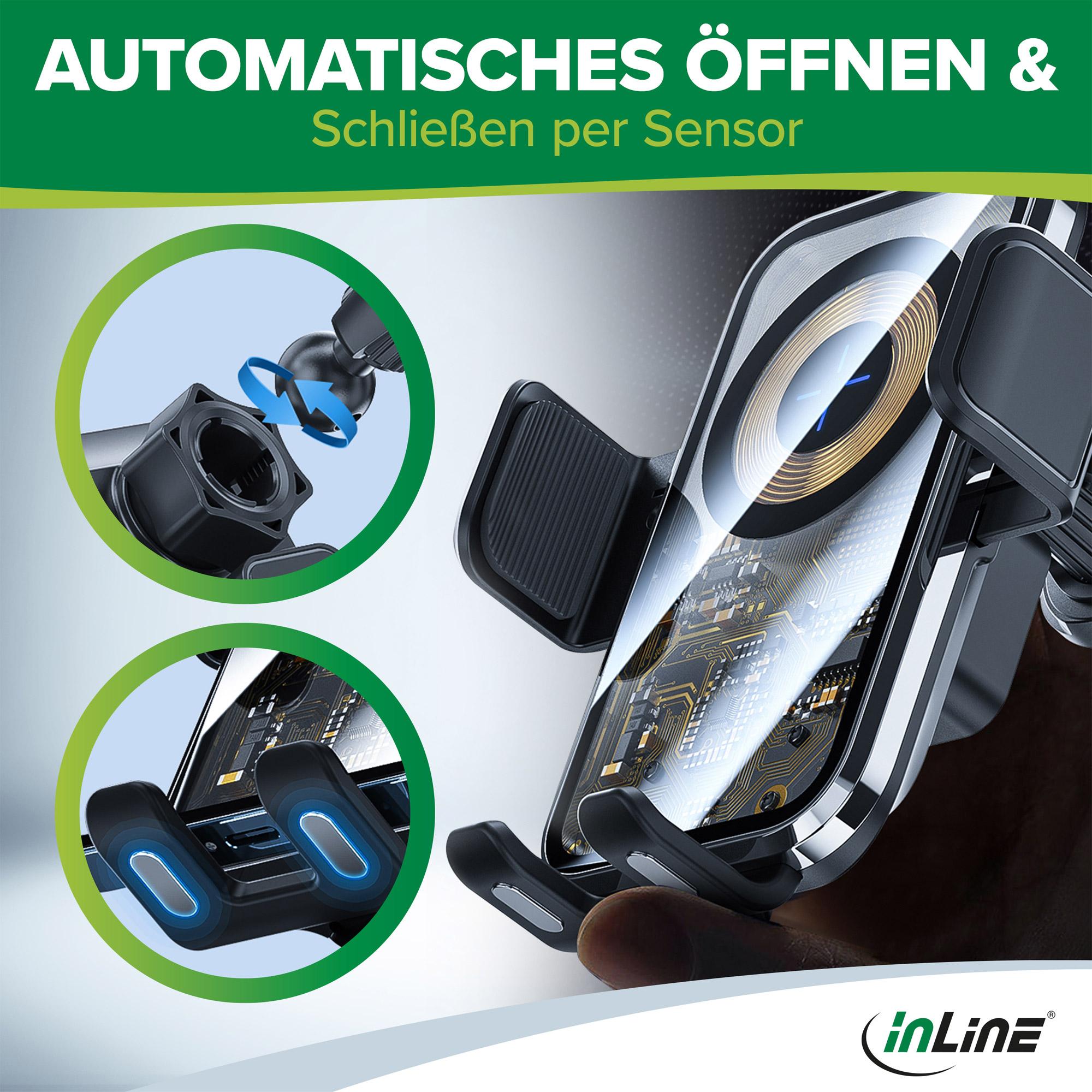 InLine 23156Q supporto per personal communication Supporto passivo Telefono cellulare/smartphone Nero, Multicolore