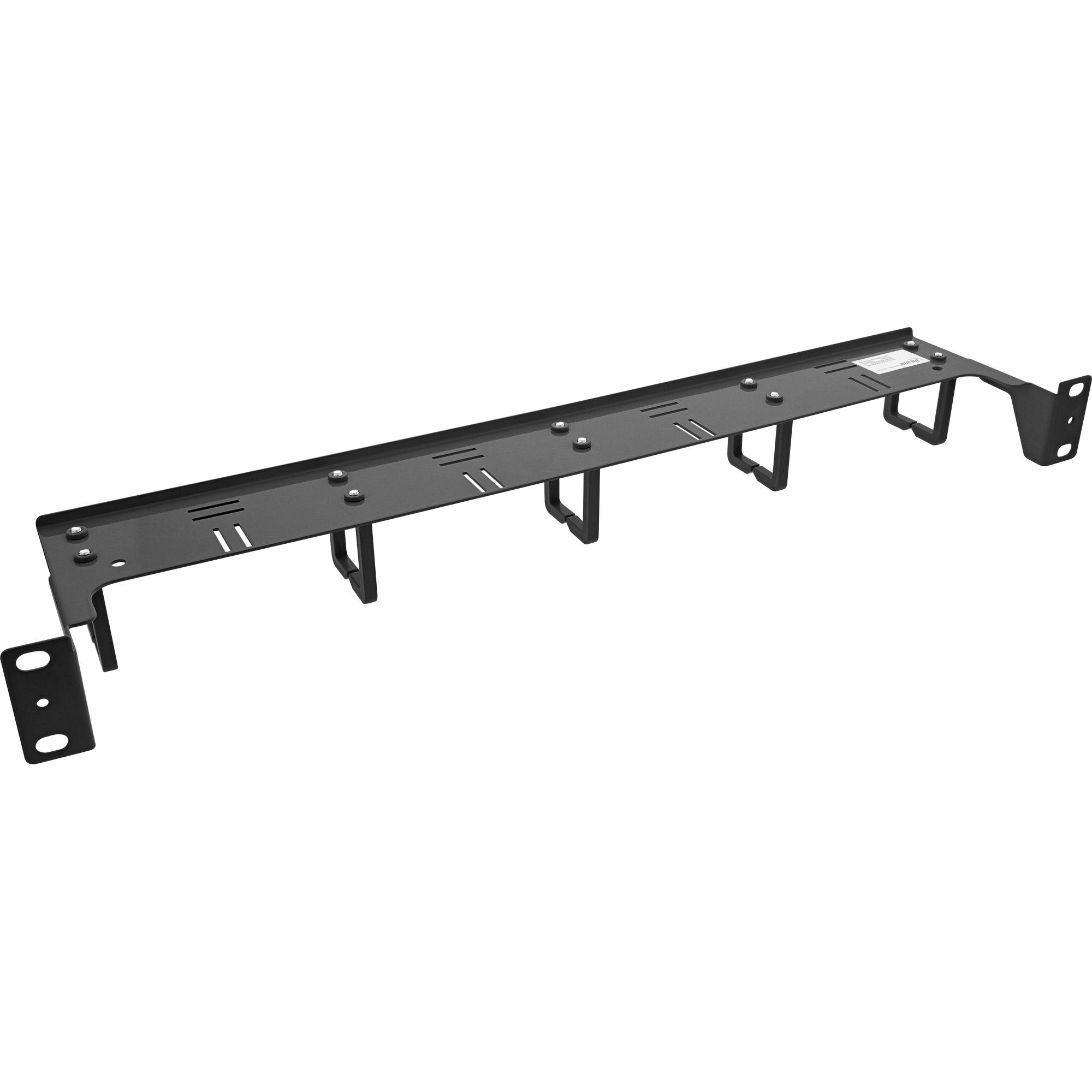 InLine 19110J organizer per cavi Supporto Pannello per cavi Nero 1 pz