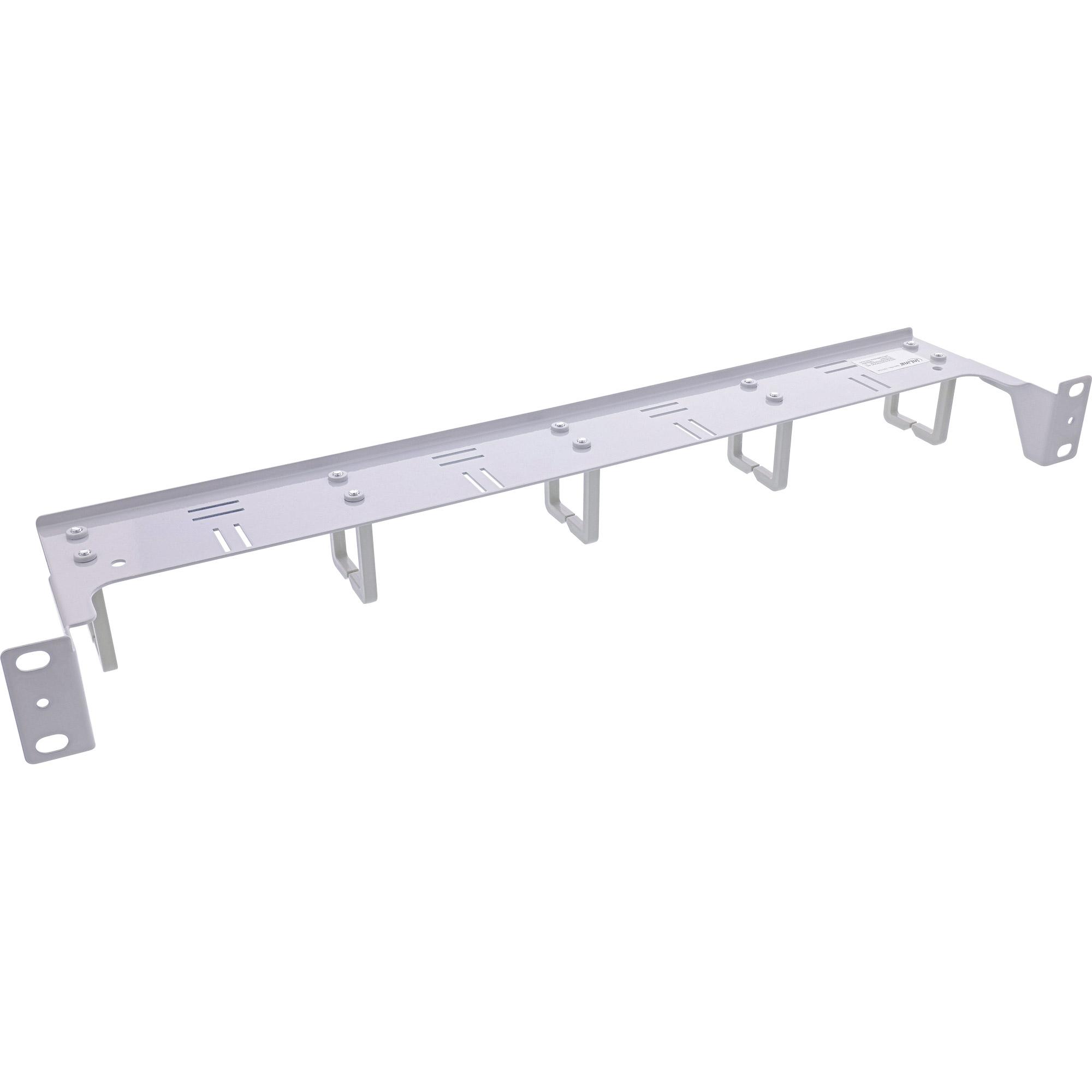 InLine 19110K organizer per cavi Supporto Pannello per cavi Bianco 1 pz