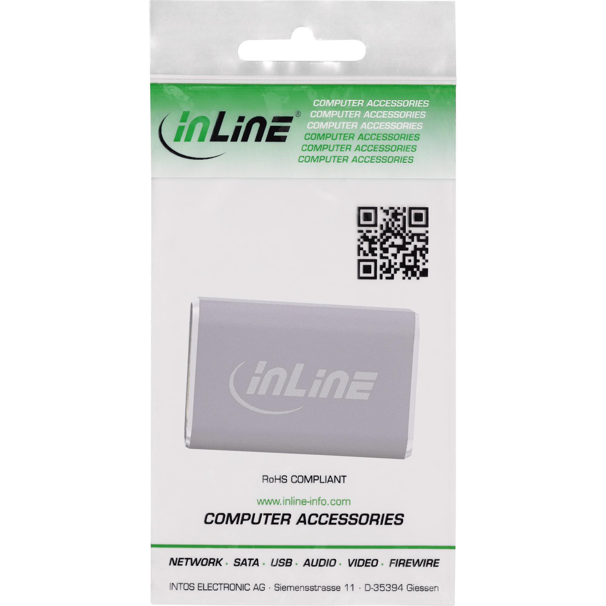 InLine 17991A adattatore per inversione del genere dei cavi HDMI A Grigio