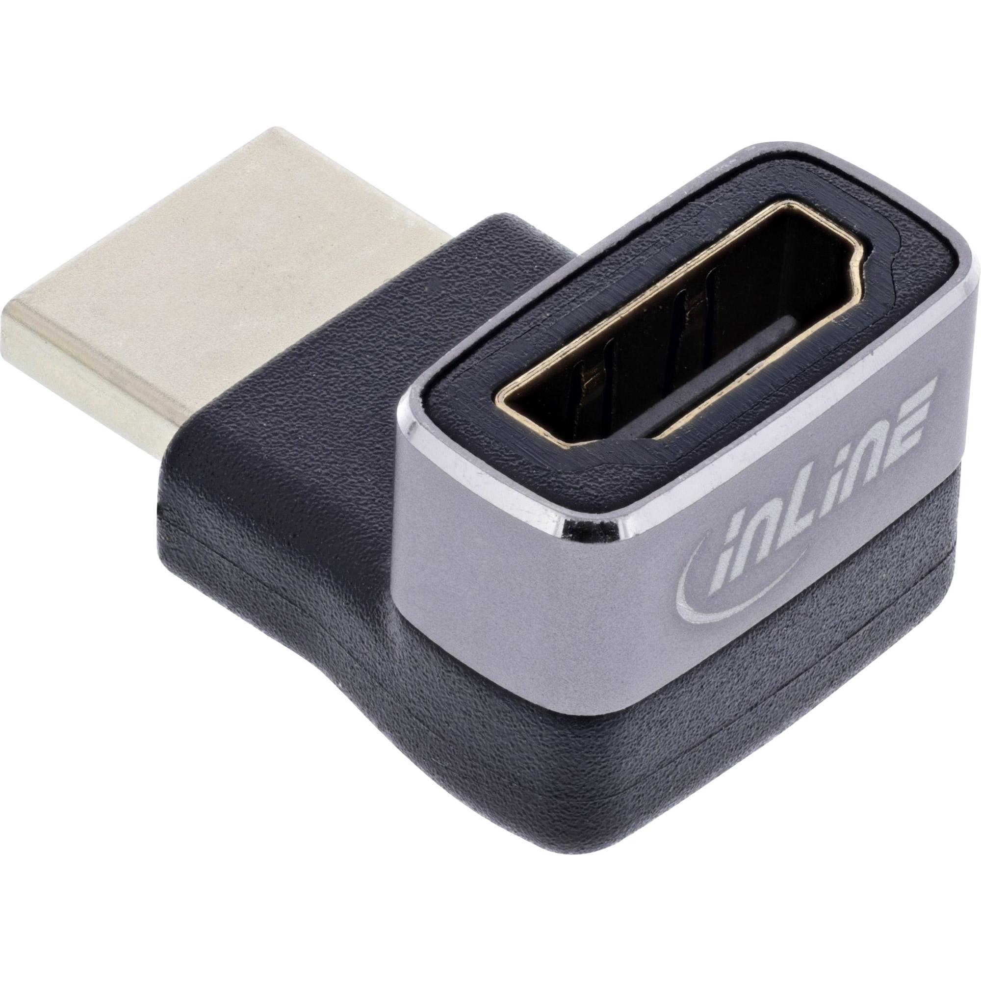 InLine 17991G adattatore per inversione del genere dei cavi HDMI A Nero Grigio