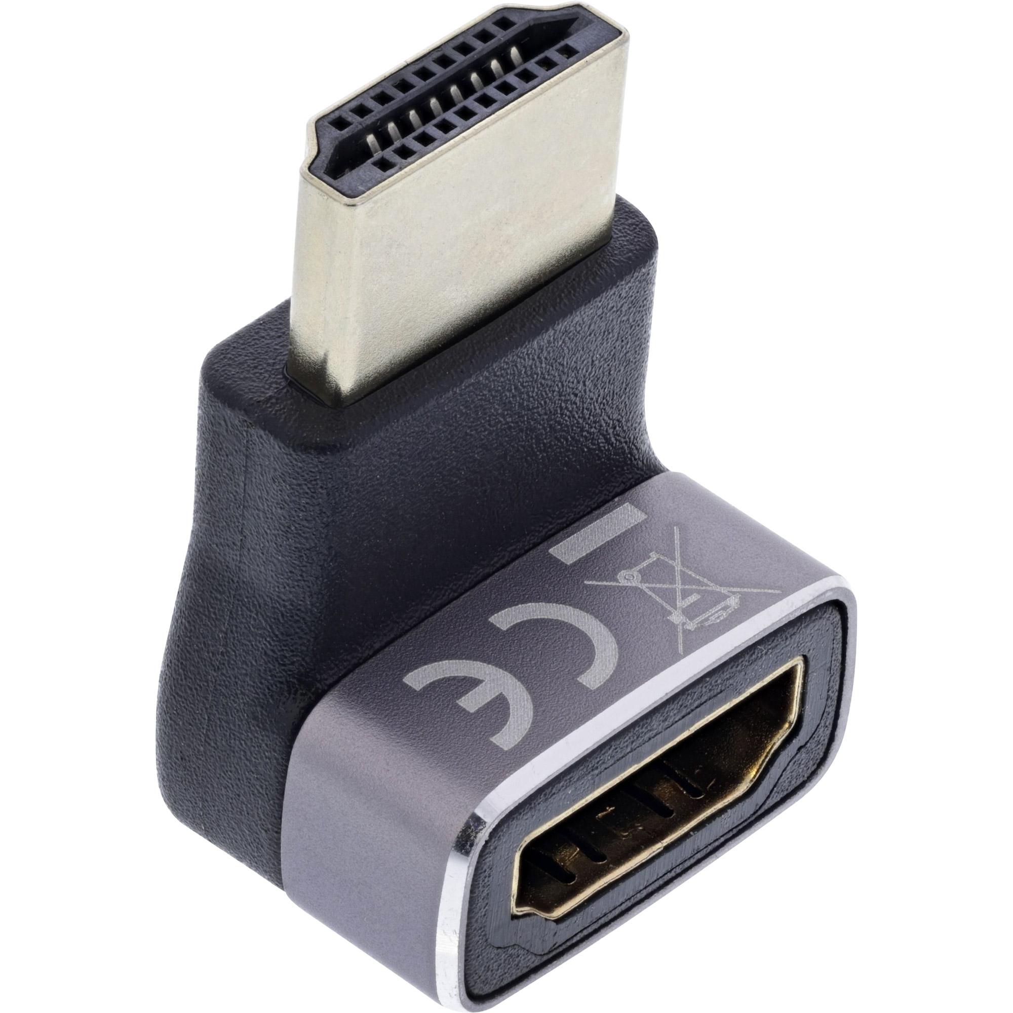 InLine 17991G adattatore per inversione del genere dei cavi HDMI A Nero Grigio