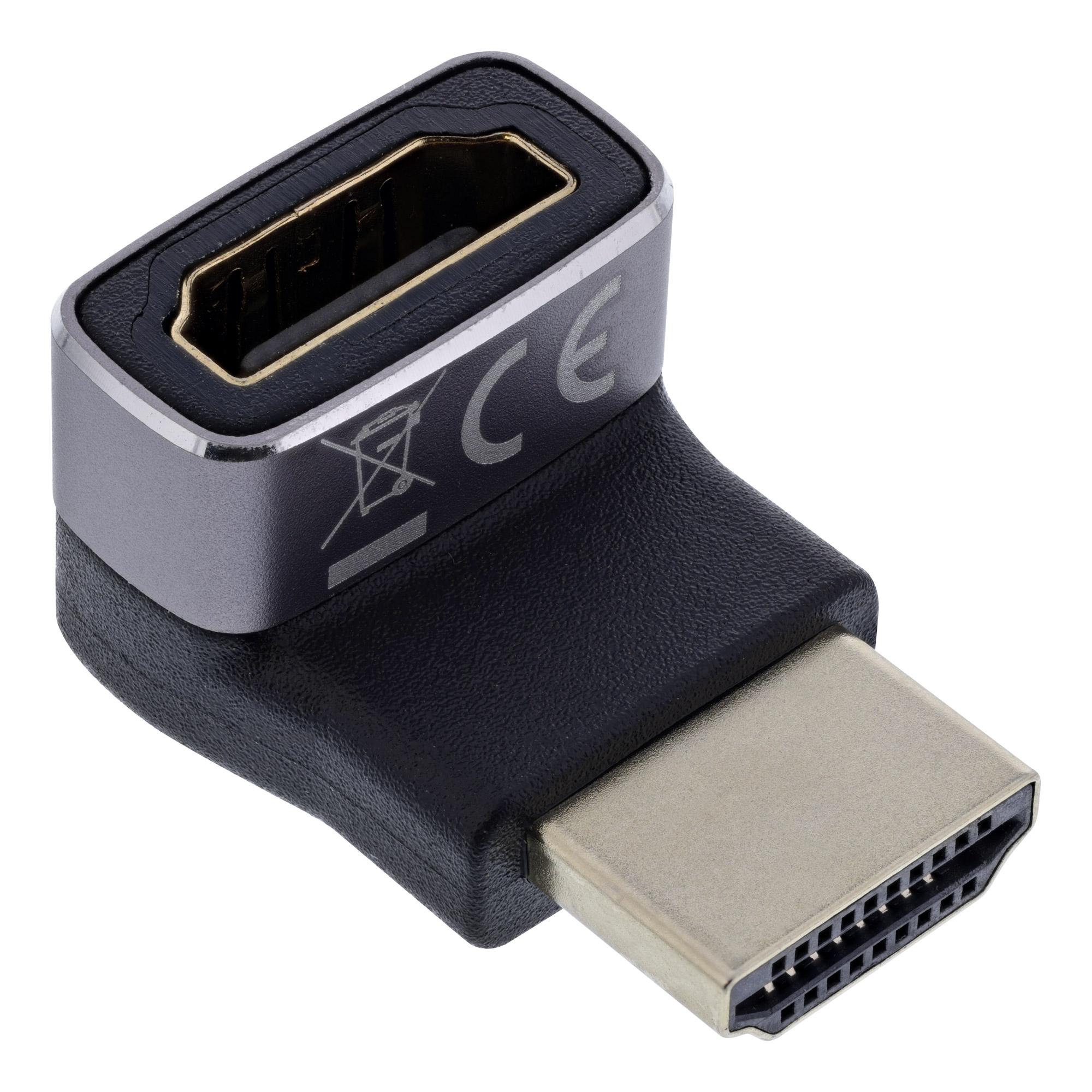 InLine 17991G adattatore per inversione del genere dei cavi HDMI A Nero Grigio