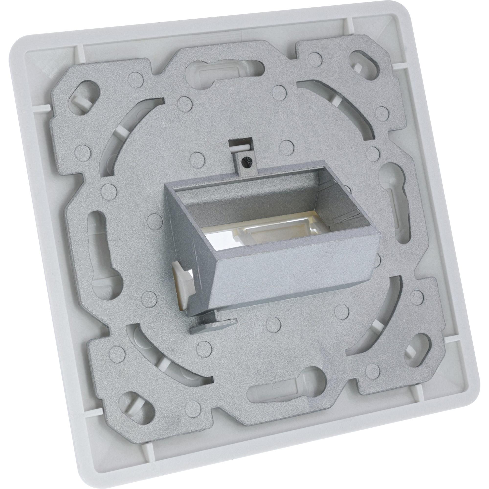 InLine 76202U Placca copripresa e copri interruttori Bianco