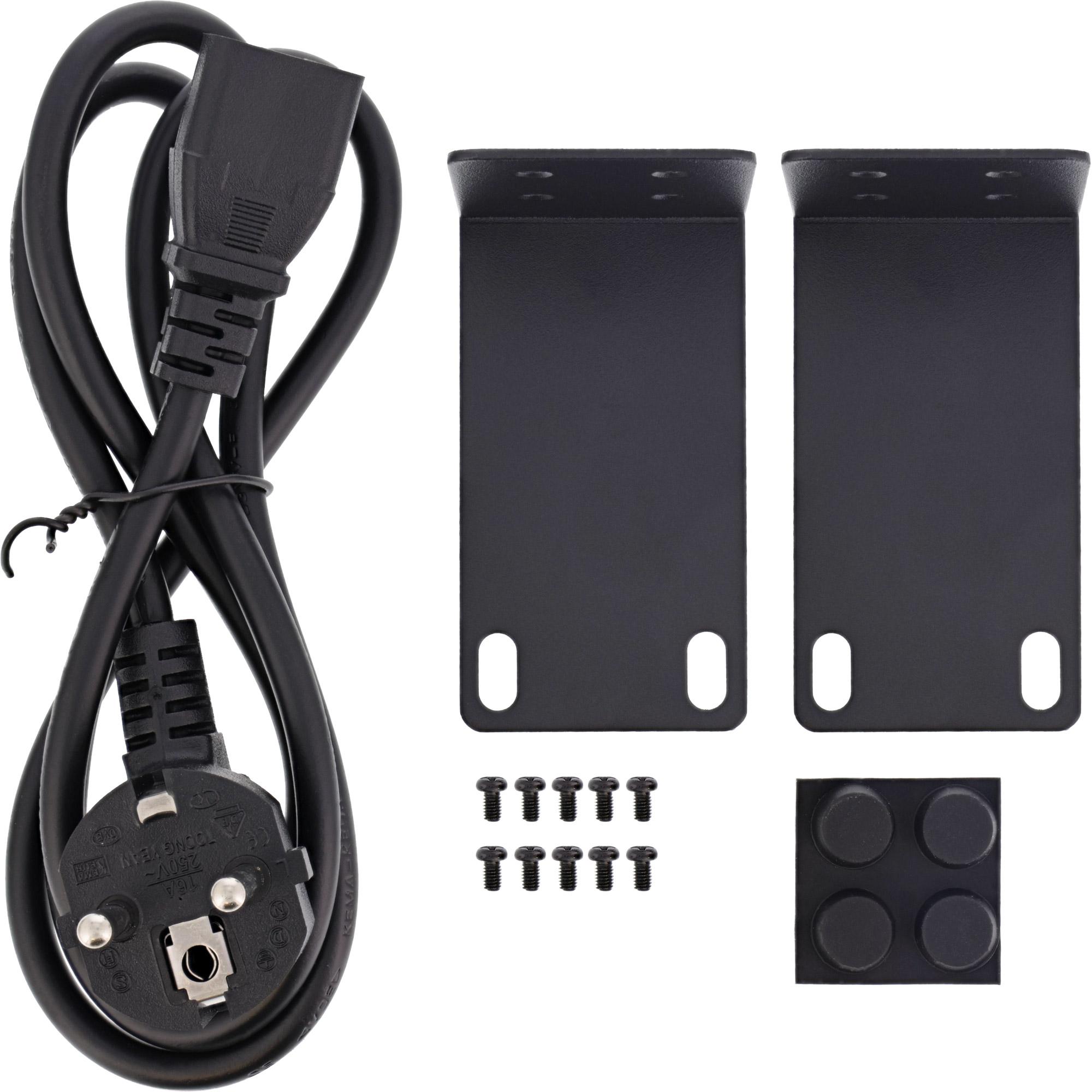 InLine 32308A switch di rete Gigabit Ethernet (10/100/1000) Supporto Power over Ethernet (PoE) Nero