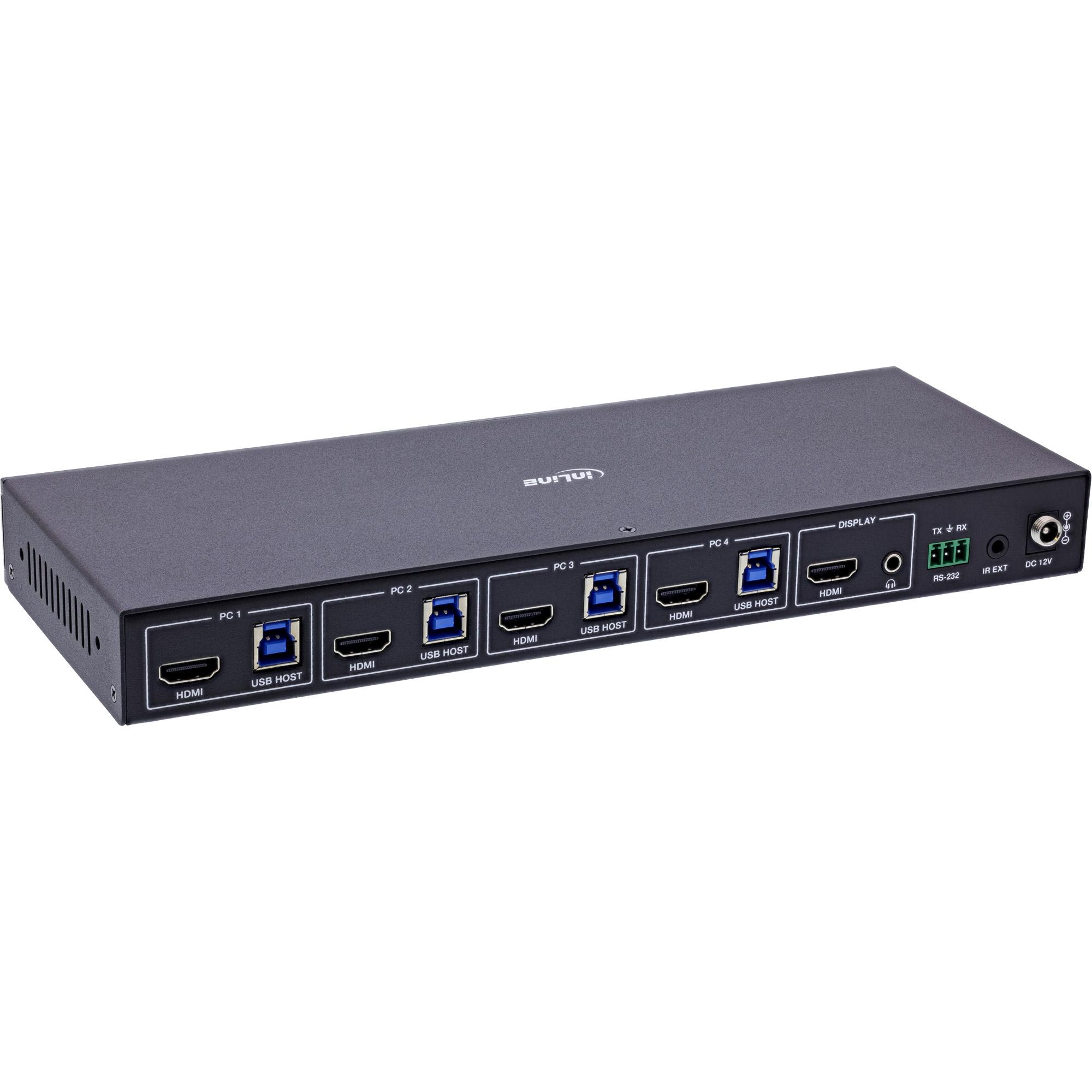InLine 57885D switch per keyboard-video-mouse (kvm)