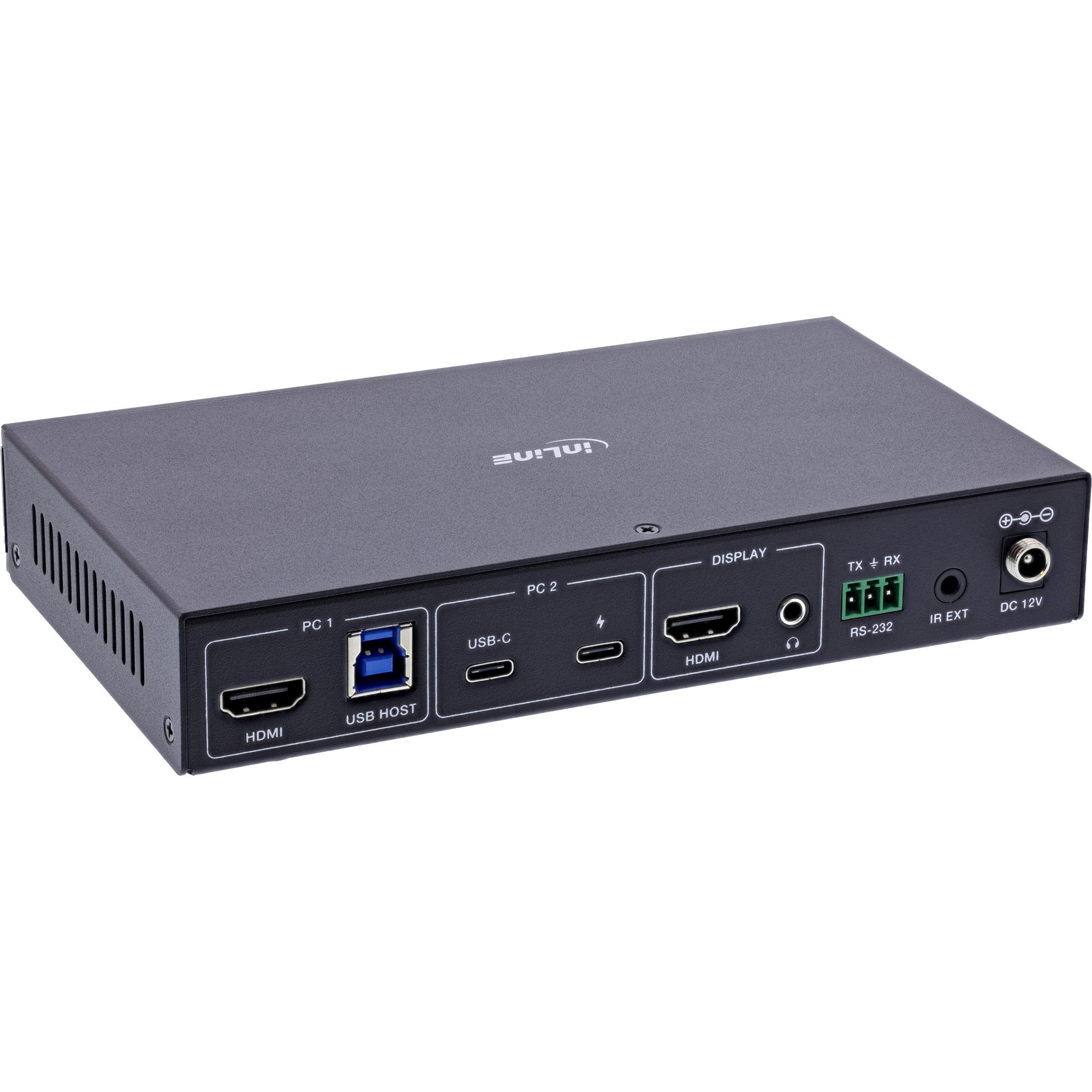 InLine 57885E switch per keyboard-video-mouse (kvm)