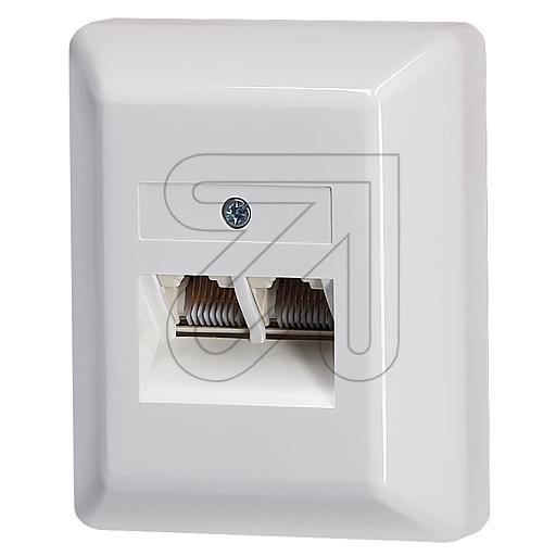 Scatola di giunzione Rutenbeck UAE 8/8 (8/8) AP bianco puro
