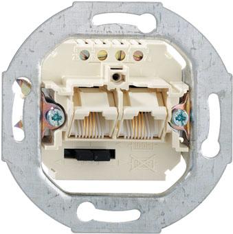 Rutenbeck successivo unità IAE/EAI2X8 (4) TRS/UP0 Perlweiss 70x70x30mm 4 Account a vite. 1301 IAE/EAE2X8 (4) TRS/UP0 (13010440)