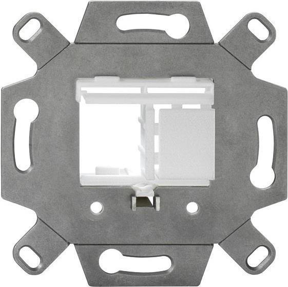 Rutenbeck KMK -Ma Up RW - Staffa di assemblaggio per inserto di modulo - Assemblaggio senza banda - Pure White, Ral 9010 (17000