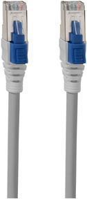 RutenBeck - Cavo patch - RJ -45 (M) a RJ -45 (M) - 1 M - S/FTP - Cat 6A - IEEE 802.3at - schermato, alogeno -pree, santificato