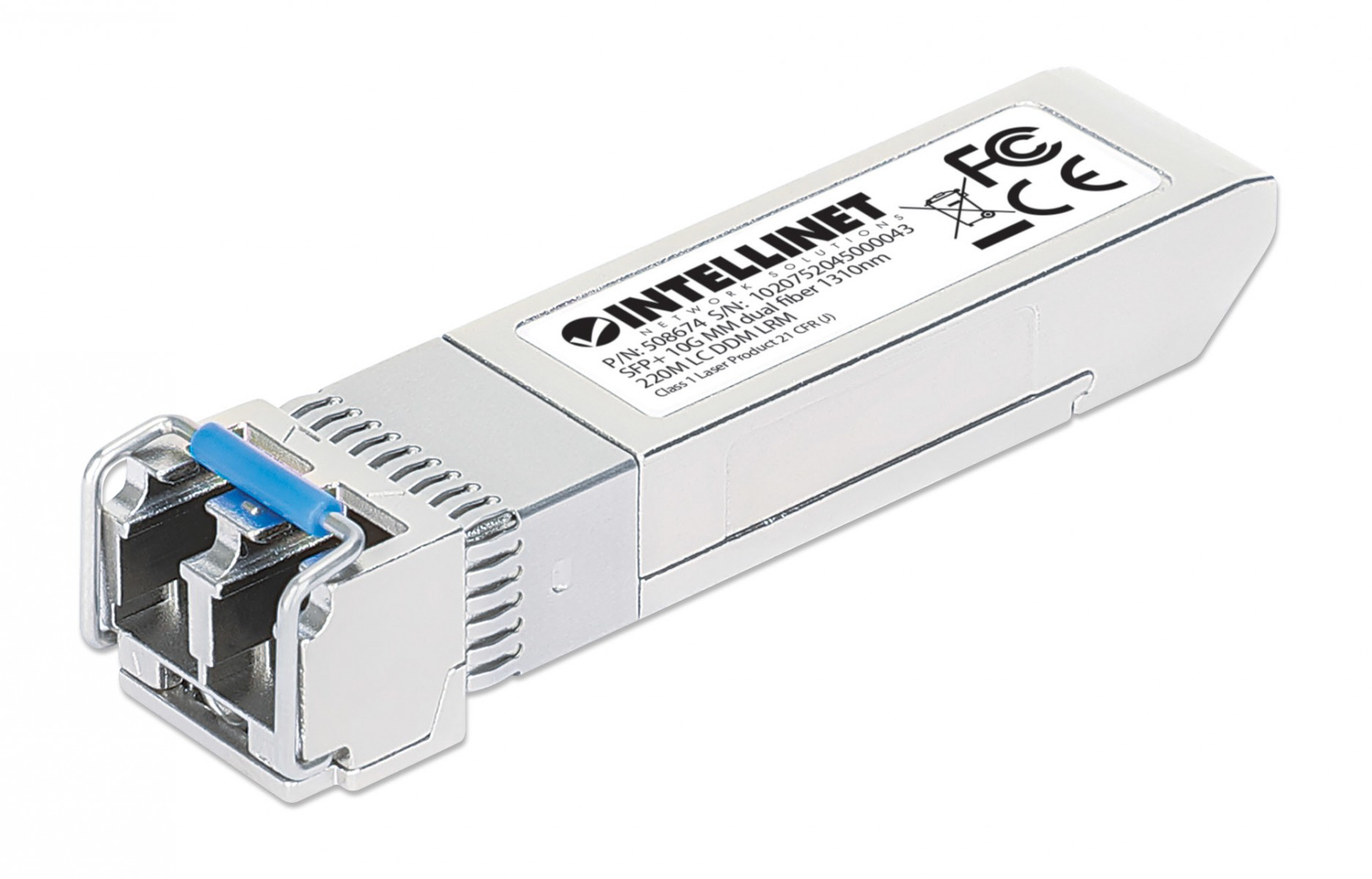 Intellinet 508674 modulo del ricetrasmettitore di rete Fibra ottica 10000 Mbit/s SFP+ 1310 nm