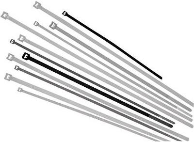 Cavo Laplic Tie cravatta di base (l x b) 450 mm x 7,8 mm cravatta per cavo di base 450x7,8 bk Colore: nero (resistente ai raggi