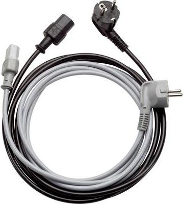 Cavo Laplic Dispositivi a freddo Cavo di connessione [Società del dispositivo plug-angolo di contatto protettivo C13] grigio 5