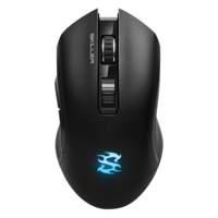 Sharkoon skiller sgm3 mouse da gioco wireless (nero ottico 7 chiavi wireless / cablato USB)