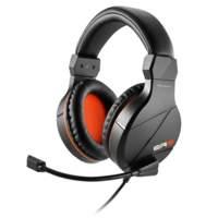 Sharkoon RUSH ER3 Auricolare Cablato A Padiglione Giocare Nero Rosso (RUSH ER3 BLACKKLINKE - GAMING HEADSET)