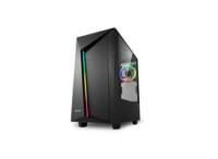 SHARKOON CASE ATX REV100 ARGB PANNELLO IN VETRO NO ALIM
