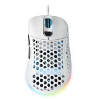 SHARKOON MOUSE GAMING LIGHT2-200 BLACK 16000 DPI MAX RGB 6 TASTI USB 1.8MT BIANCO