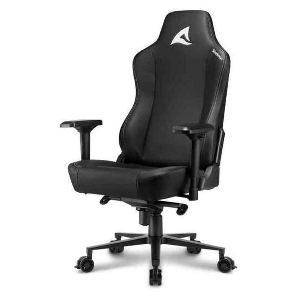 Sharkoon Skiller SGS40 Gaming / Office Sedia Nero (pelle sintetica, telaio in acciaio, braccioli 4D, schiuma a forma)