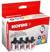 Inchiostro inchiostro multi-pack kores G1537Kit sostituisce il Brother LC-3219xl Contenuto: 1x nero (68 ml), 1x ciano, magenta,