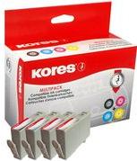 Inchiostro inchiostro a più pack Kores G1756kit sostituisce HP 903xl ogni 1x nero 53 ml ciano magenta - nero - ciano (G1756kit)