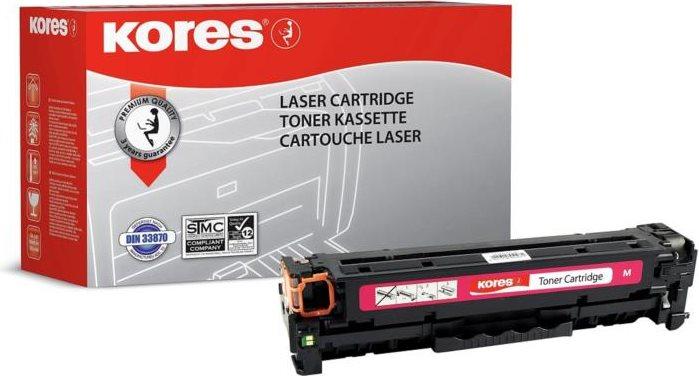 Kores Toner per HP Color Laserjet Pro MFP M476, Magenta Capacità: ca. 2.700 pagine, con chip - 1 pezzo (G2528RBRBR)