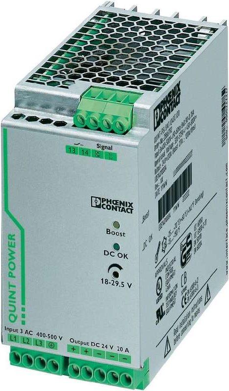 Phoenix Contatto 2866792 Alimentatore 480 W Grn - Gray (2866792)