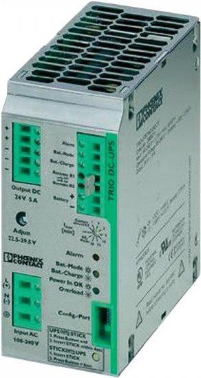Phoenix Contact Trio Trio -Ups/1ac/24dc - 5 - UPS (gruppo di binario DIN Possibile) - AC 100-240 V - senza batteria (2866611)