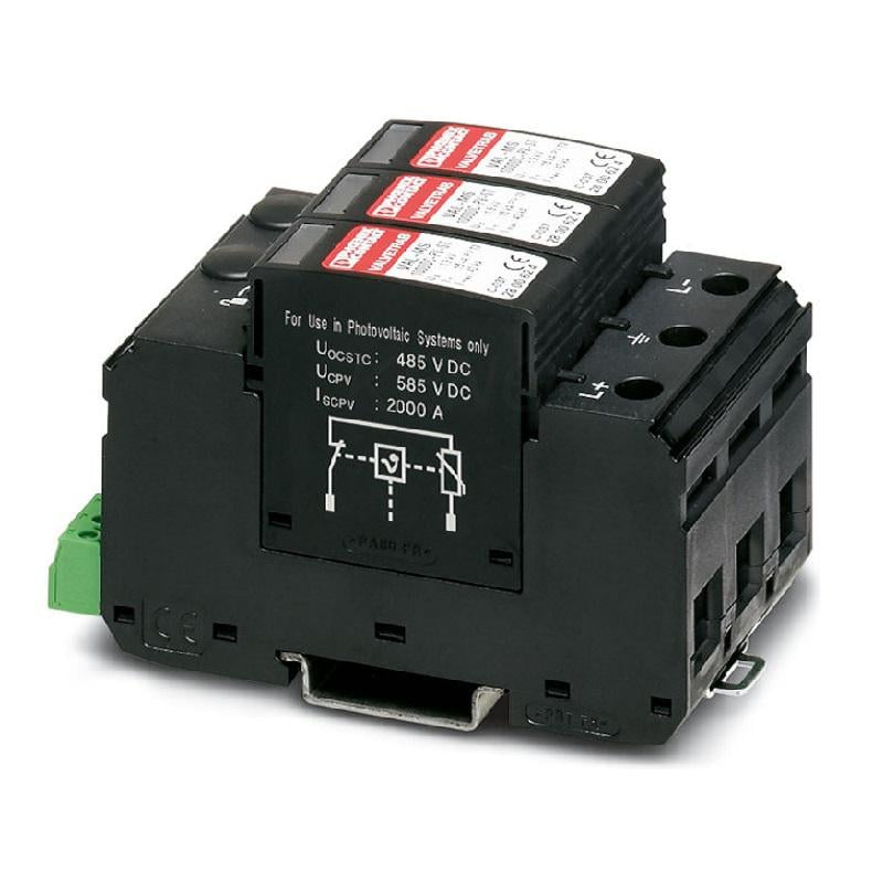 Scaricatore di sovratensione 1000 V DC tipo 2, Phoenix, VAL-MS 1000DC-PV/2+V-FM