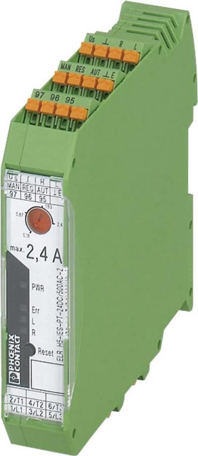 Phoenix Contatto Motorschtz 1 St. ELR H5-I-PT- 24DC/500AC-2 CORRENTE DI CARICA 2.4 A Tensione di commutazione (max.) 550 V/AC (
