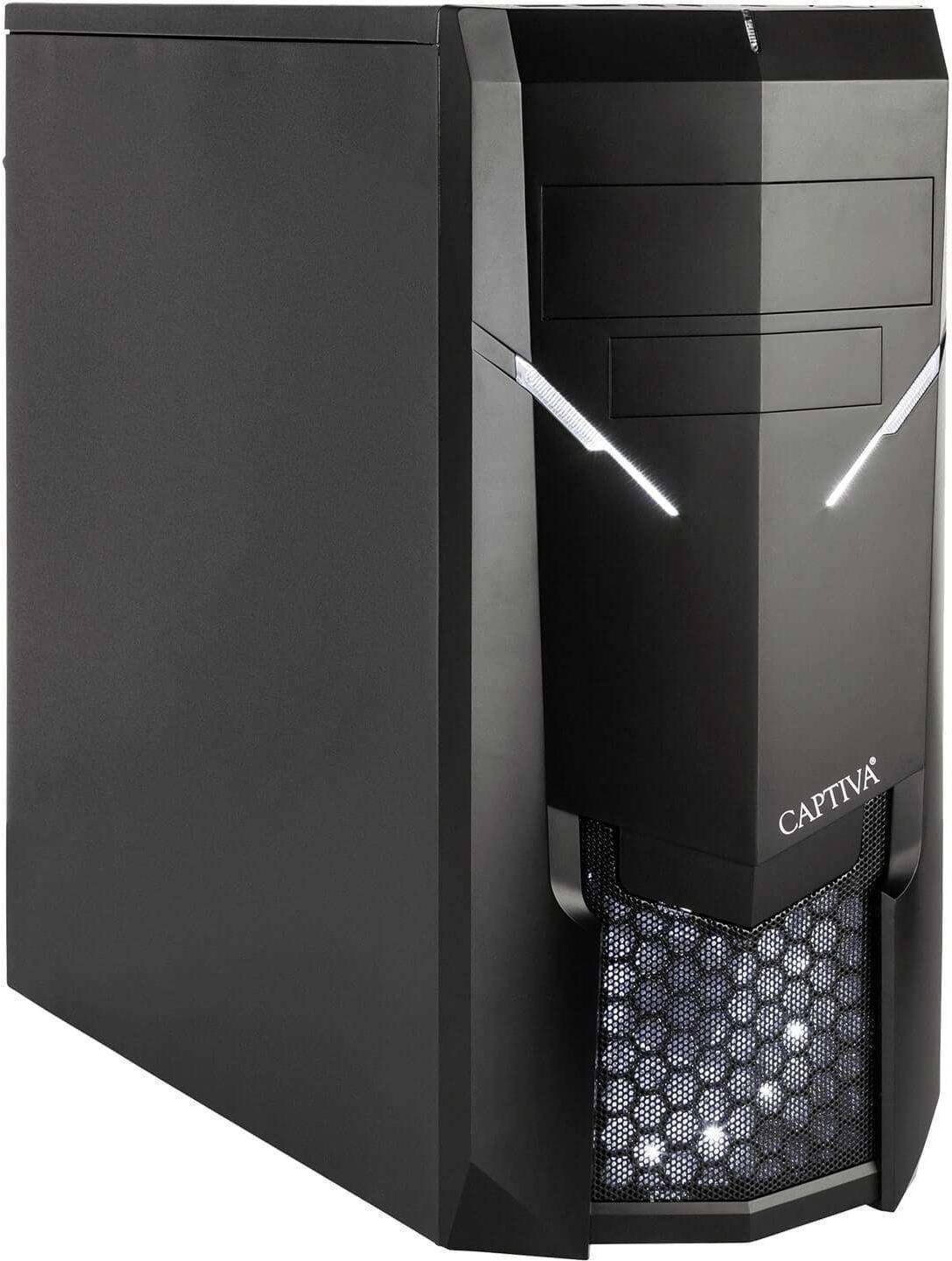 CAPTIVA I59-385 Intel Core i5 i5-10400 16 GB DDR4-SDRAM 480 GB SSD Windows 11 Home Midi Tower PC Nero (59385)