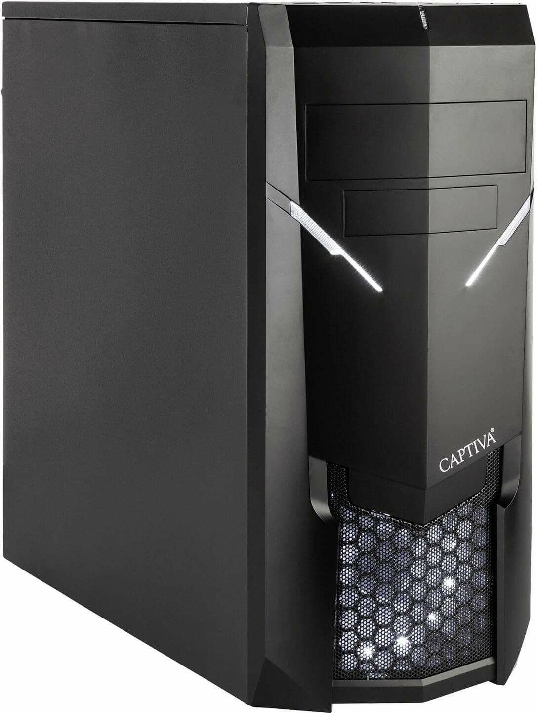 CAPTIVA I59-395 Intel Core i3 i3-10100 16 GB DDR4-SDRAM 480 GB SSD Windows 11 Home Midi Tower PC Nero (59395)