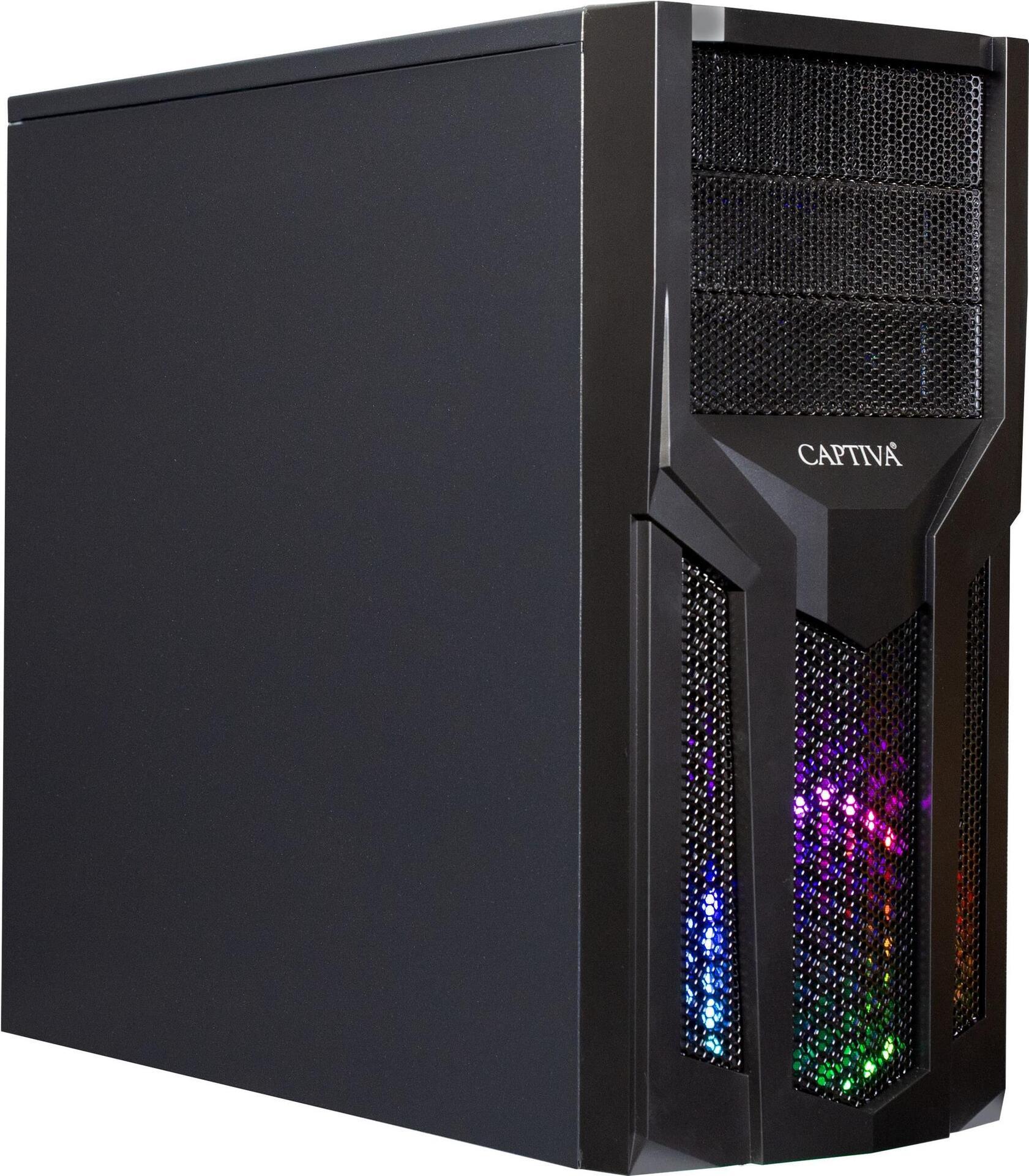 Captiva I65-546 PC DDR4-SDRAM i5-10400F Tower Processori Intel Core i5 di decima generazione 16GB 500GB SSD Windows 10 S Nero (
