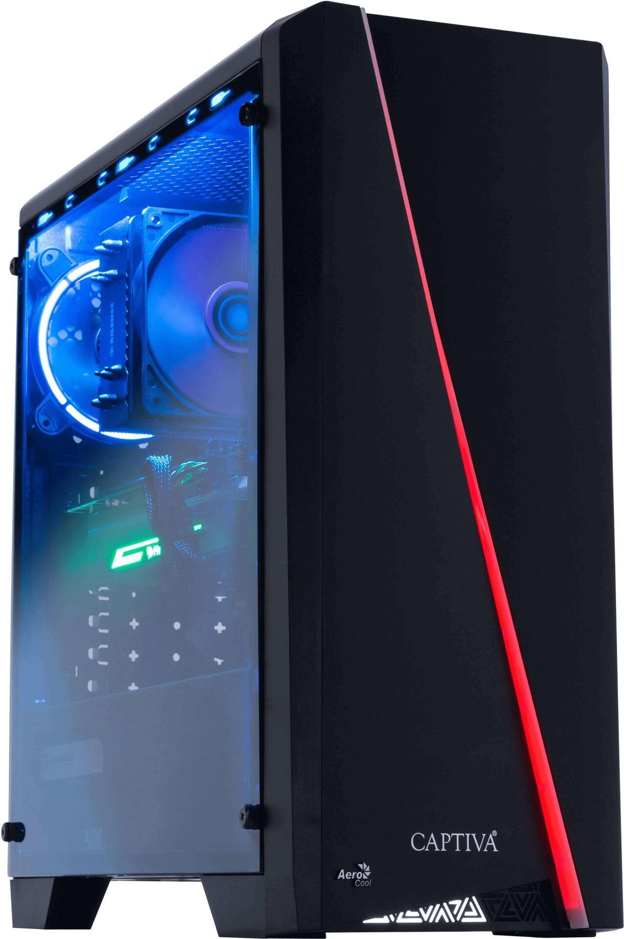 Captiva Gioco di fascia alta R73-870 R5-5500 SSD da 16 GB/1 TB RTX 4070 Windows 11