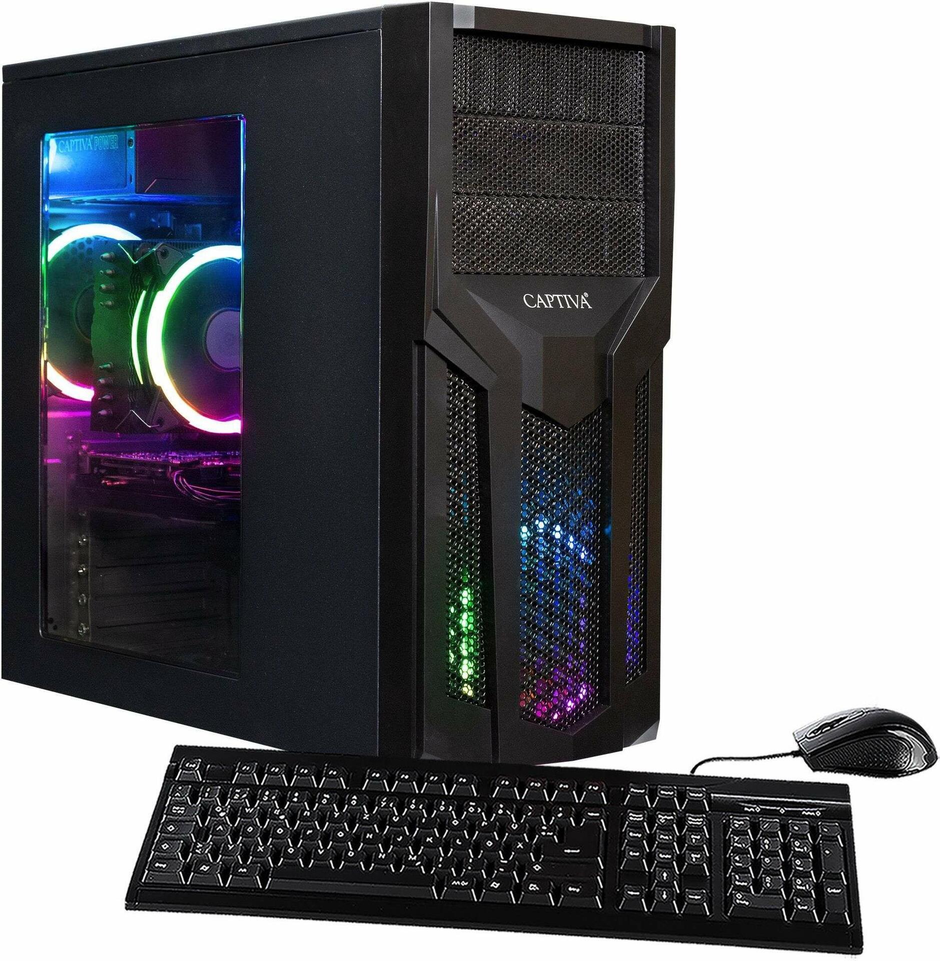 Captiva PC Power Starter R79-986 (Ryzen 5 5600G/SSD 500GB/16384/DVD-RW/MSI/WLAN/Windows 11 Home 64-bit) -DVD Burner-Windows 11